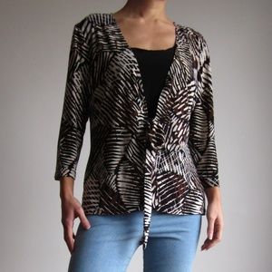 Laura Petite - Animal Print Top